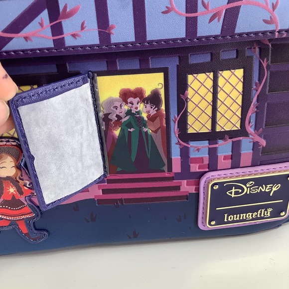 NEW! Loungefly DISNEY Hocus Pocus Sanderson Sisters’ House Mini Backpack D22 - Picture 9 of 14